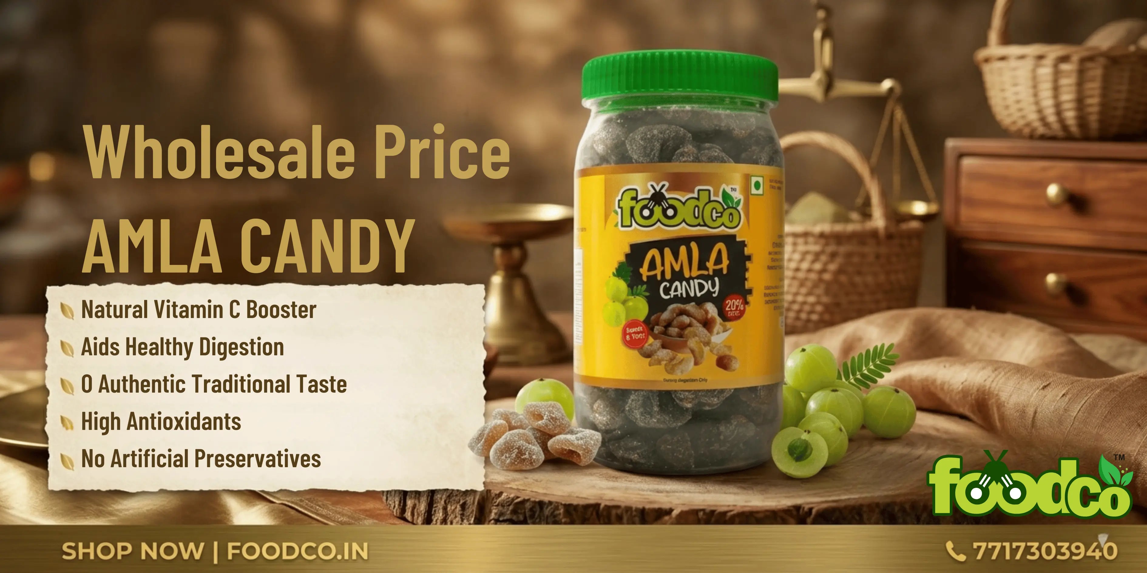 Amla Candy Wholesale Price Near Me | Foodco