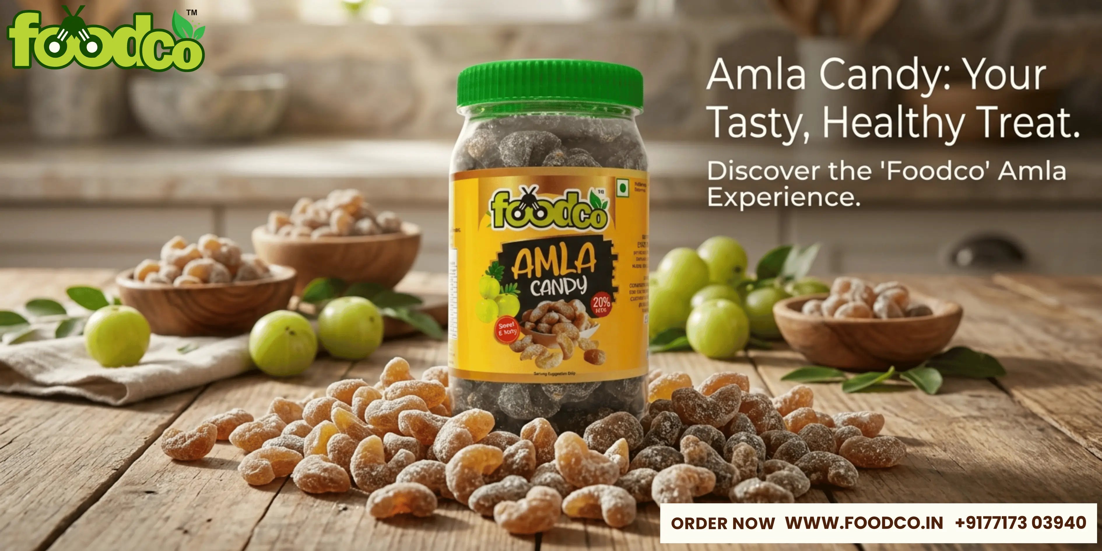 Best Amla Candy Bulk Supplier in India | Foodco