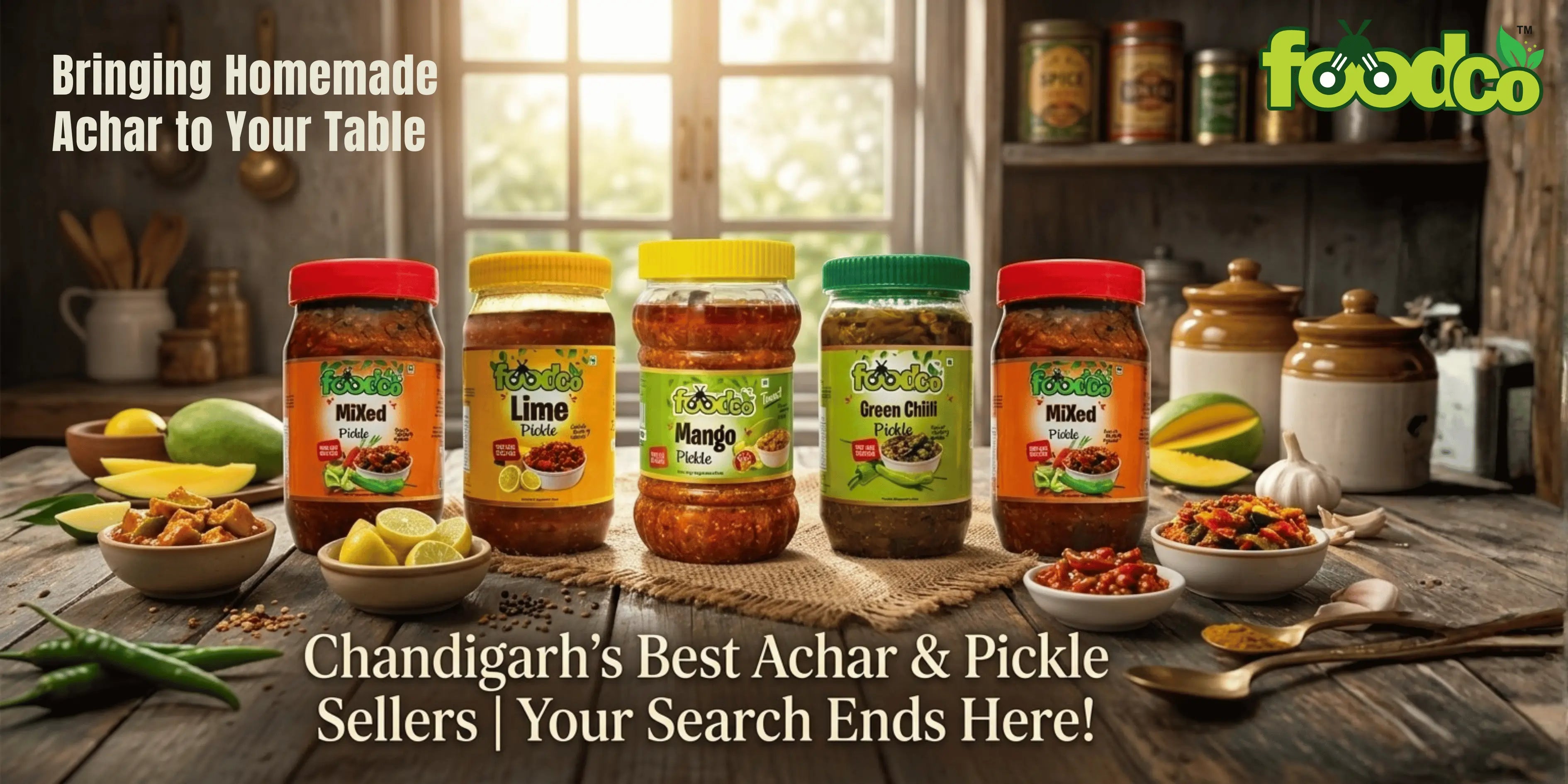 Best Achar and Pickle Sellers in Chandigarh – Why Foodco Stands Out