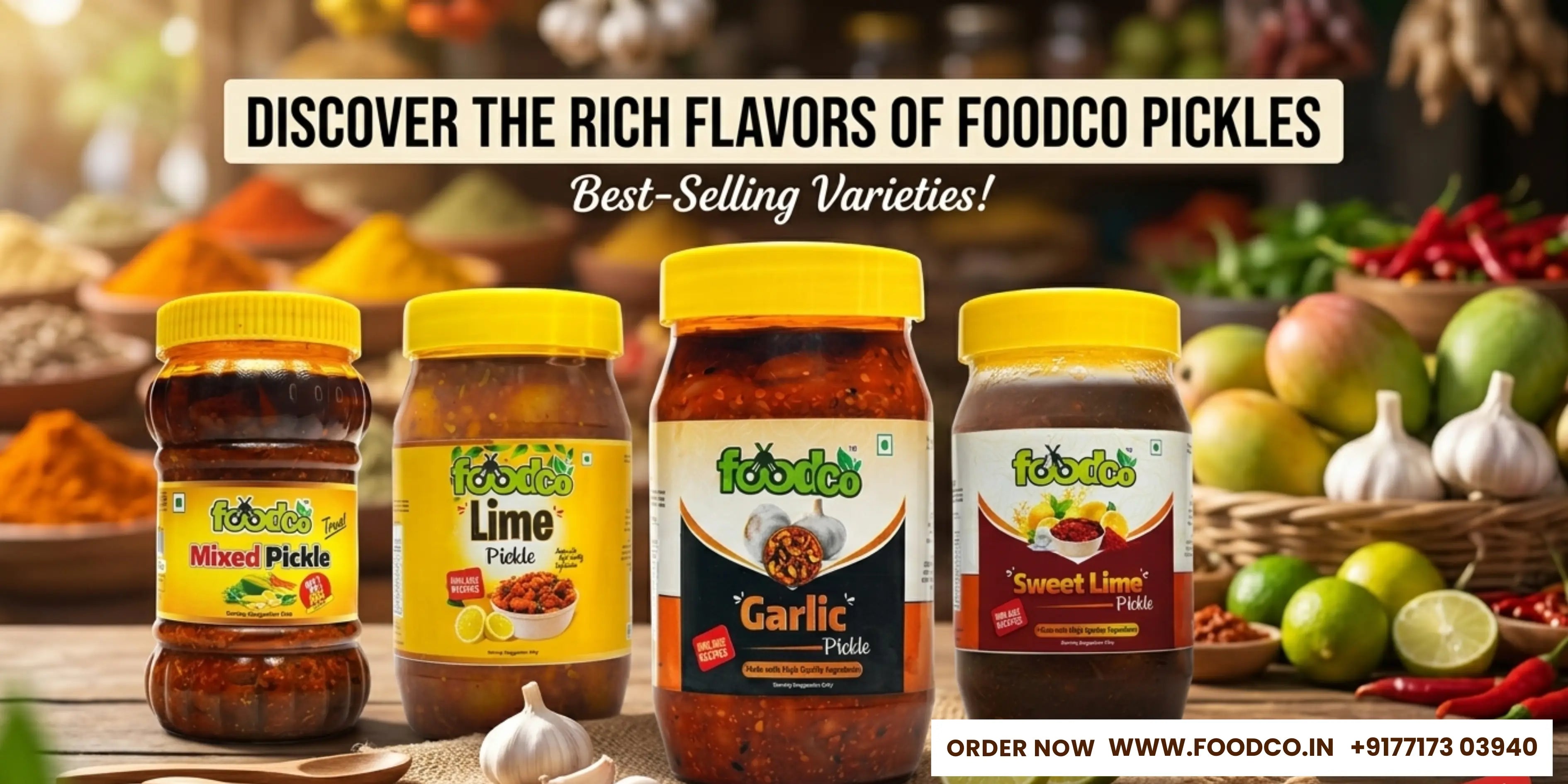 Best Achar and Pickle Sellers in Delhi – Taste Tradition with Foodco