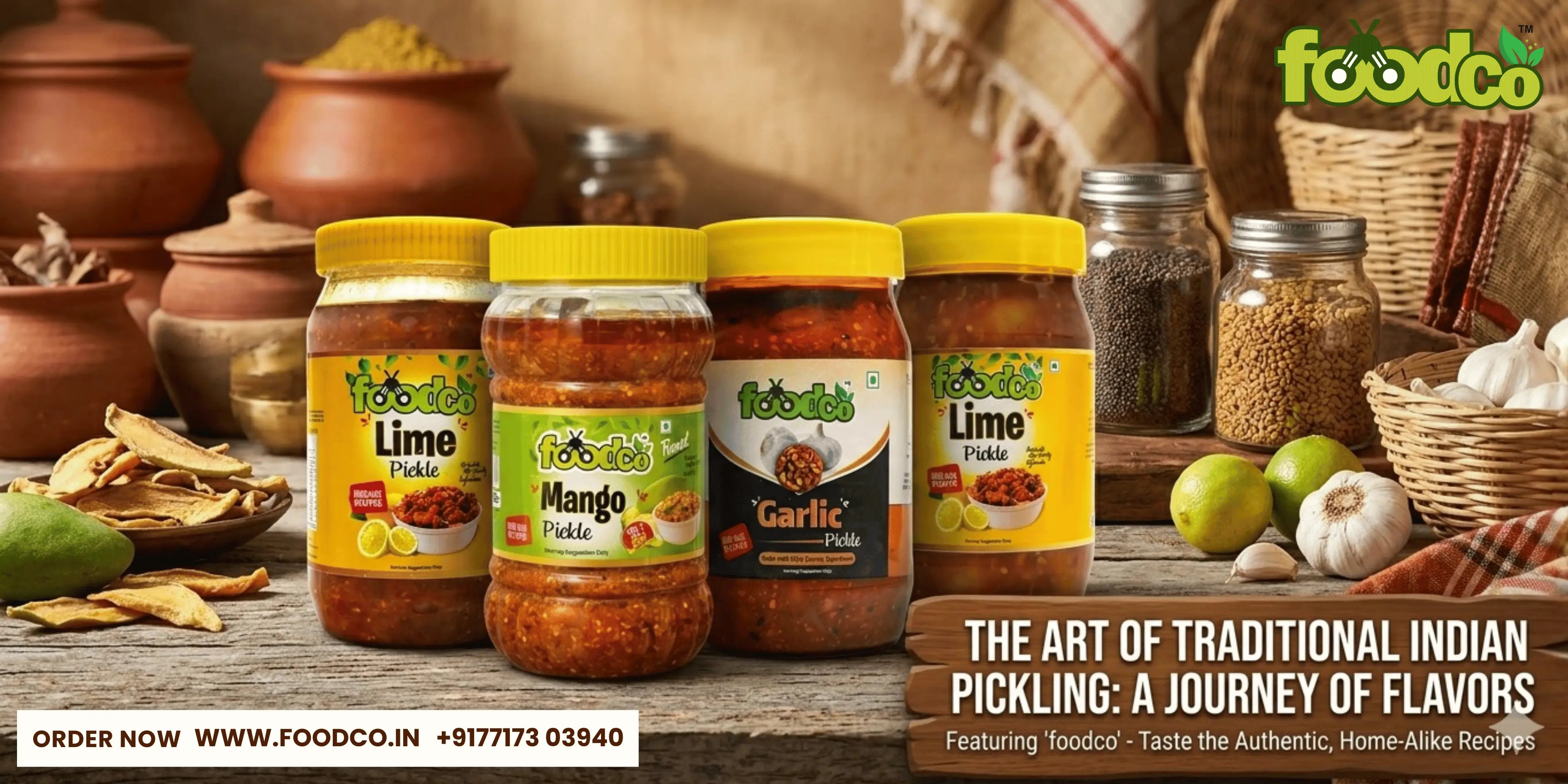 Best Achar and Pickle Sellers in Punjab | Foodco