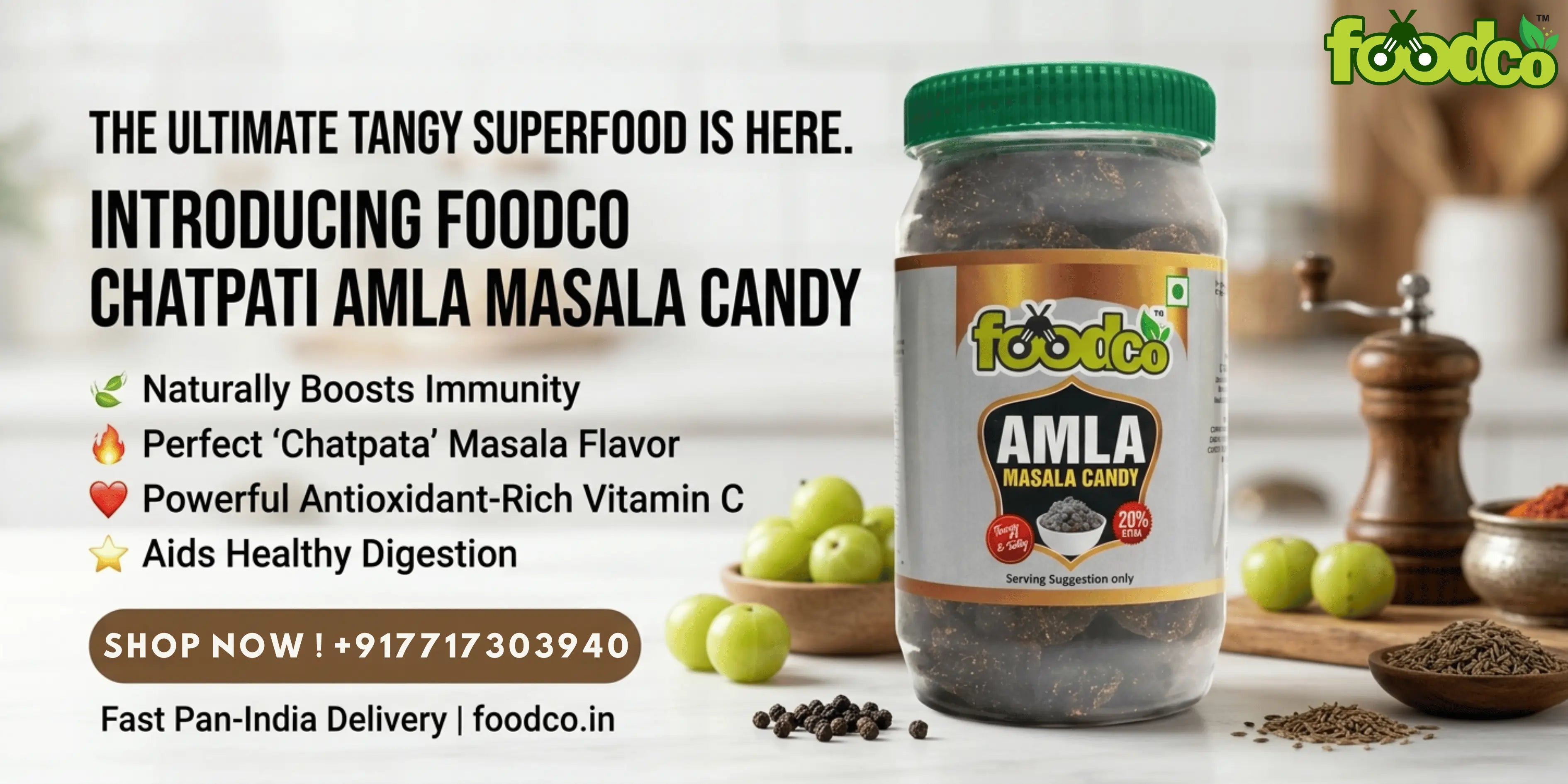 Best Amla Candy Online Delivery in India | Foodco
