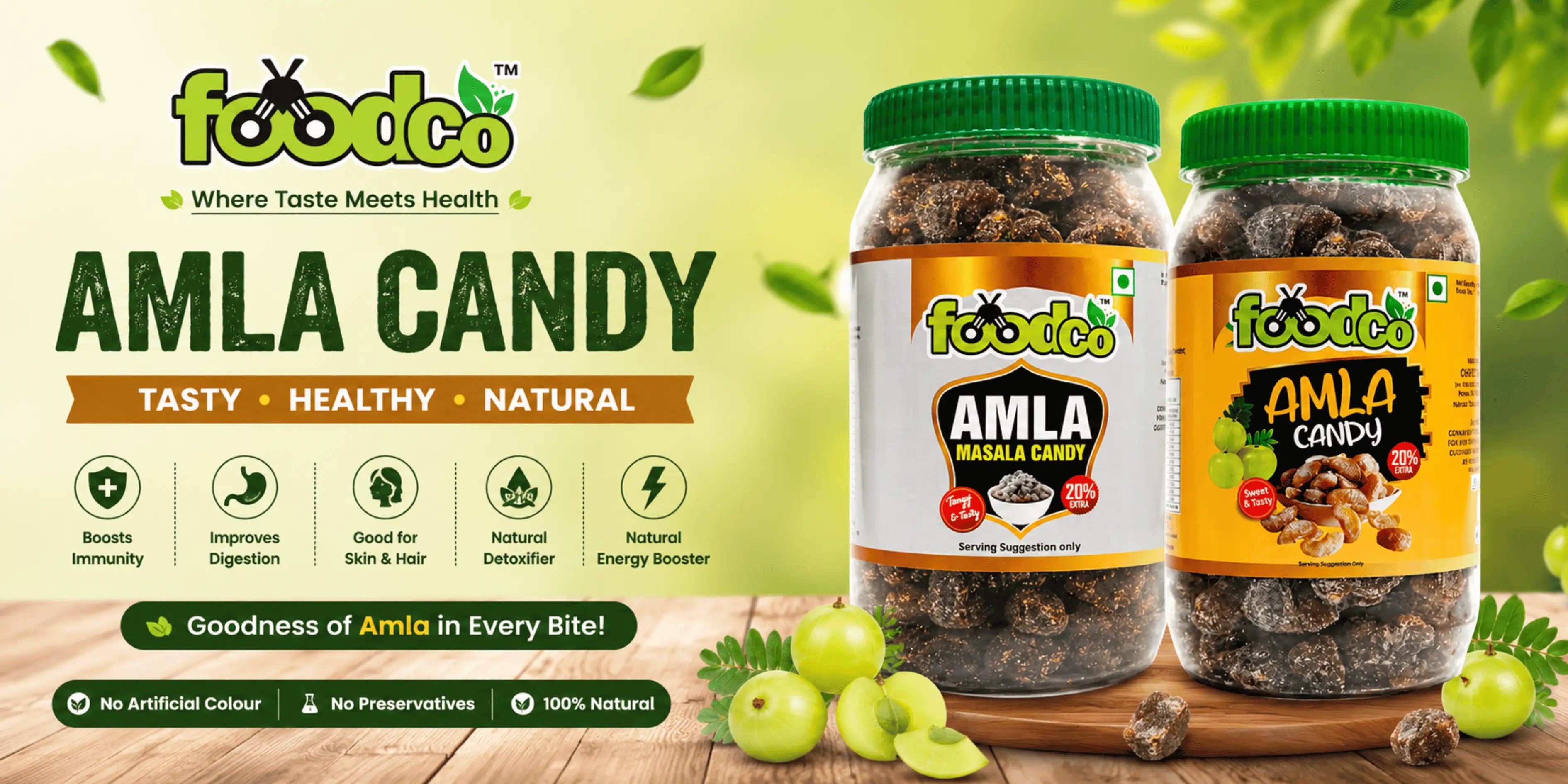 Best Amla Candy Seller and Manufacturer in Haryana | Foodco