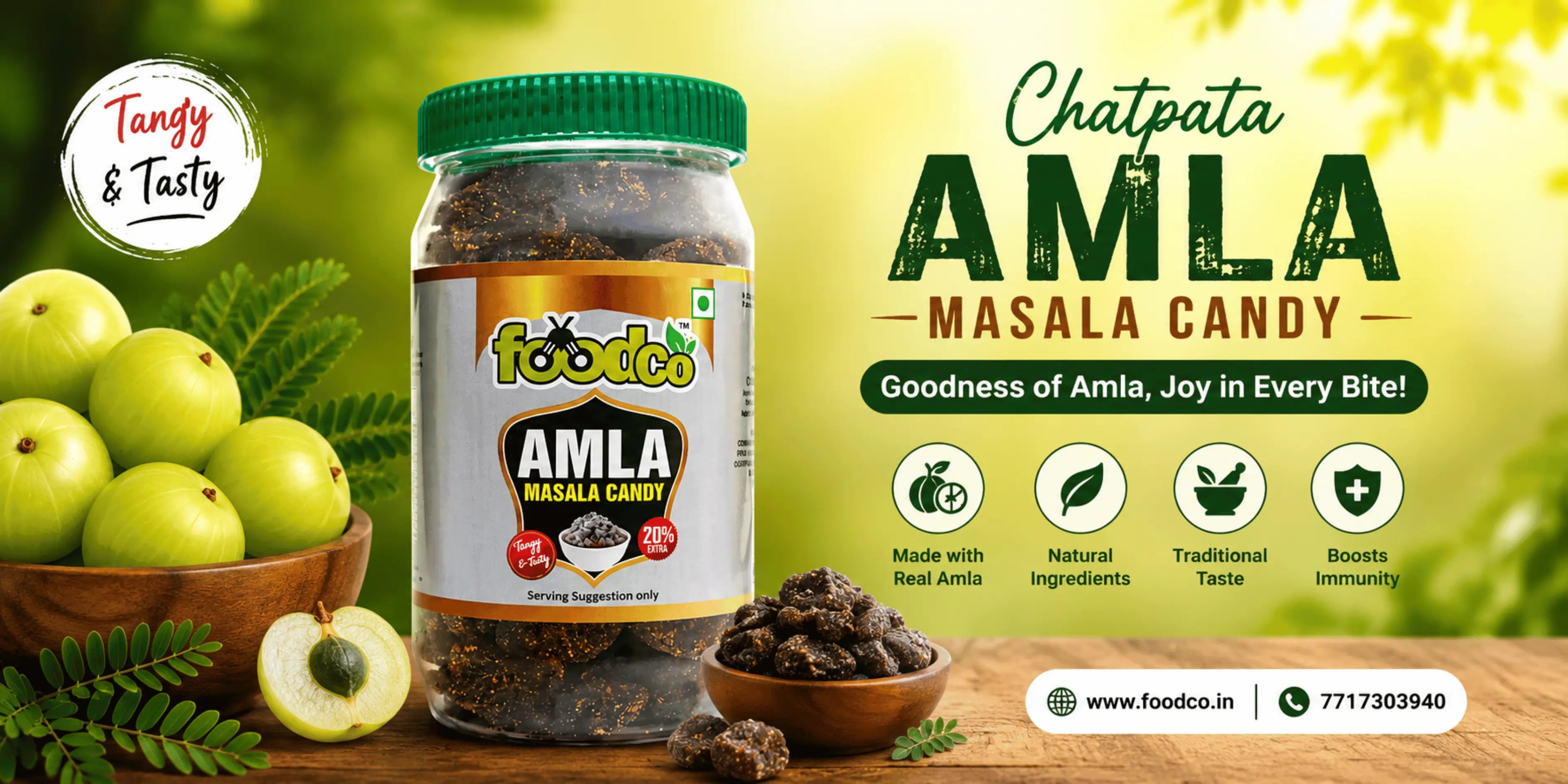 Best Chatpati Amla Candy Manufacturers in North India | FoodCo
