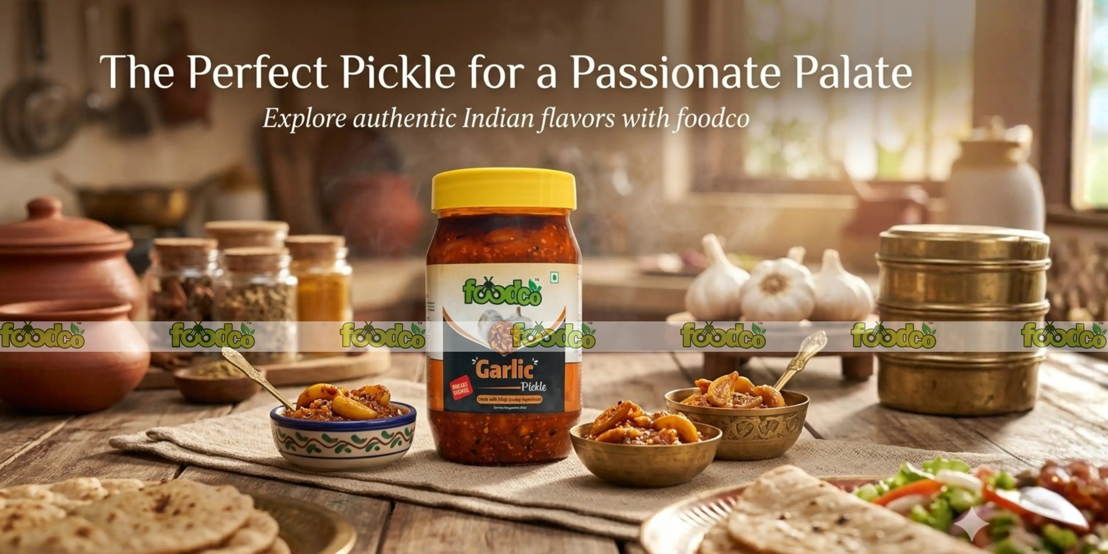 Best Garlic Pickle Seller and Manufacturer in North India | Foodco