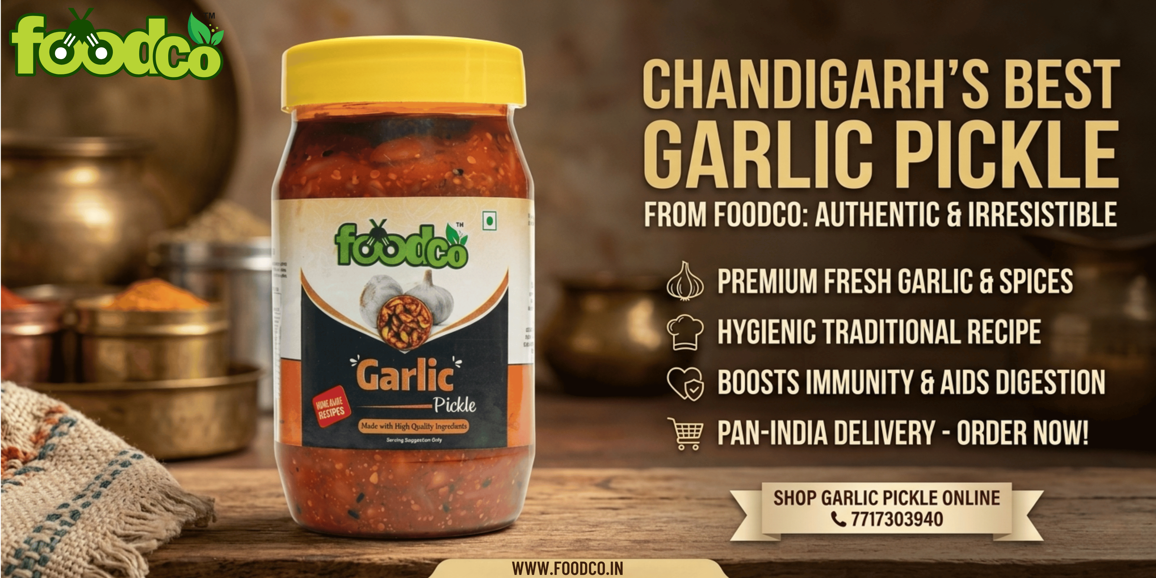 Best Garlic Pickle Seller in Chandigarh