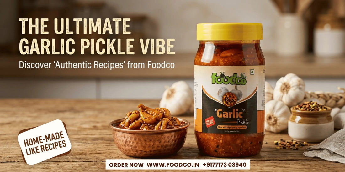 Best Garlic Pickle Supplier for Retailers in India  Foodco