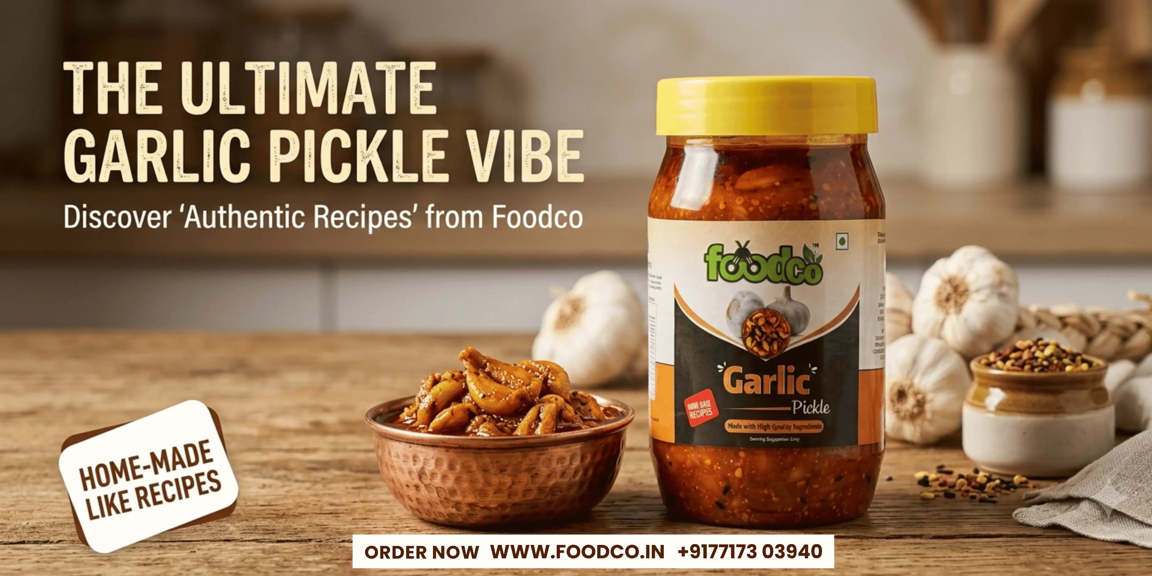 Best Garlic Pickle Supplier for Retailers in India  Foodco