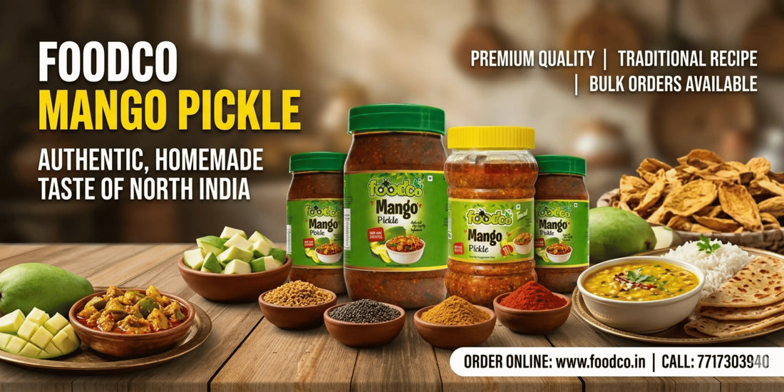 Best Homemade Mango Pickle Brand in North India | Health Mark