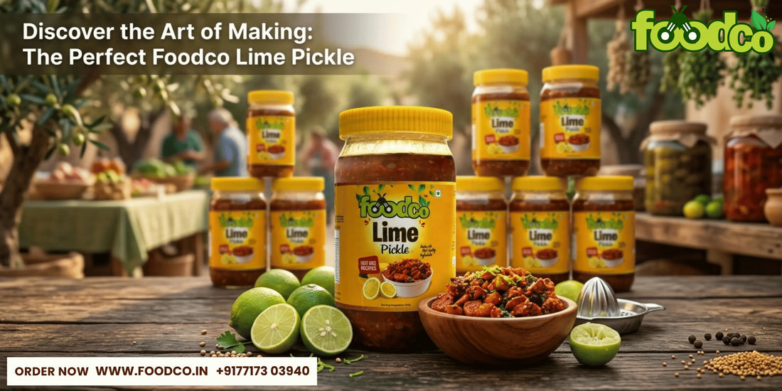 Best Lemon Pickle Brand in India: Taste Tradition with FoodCo