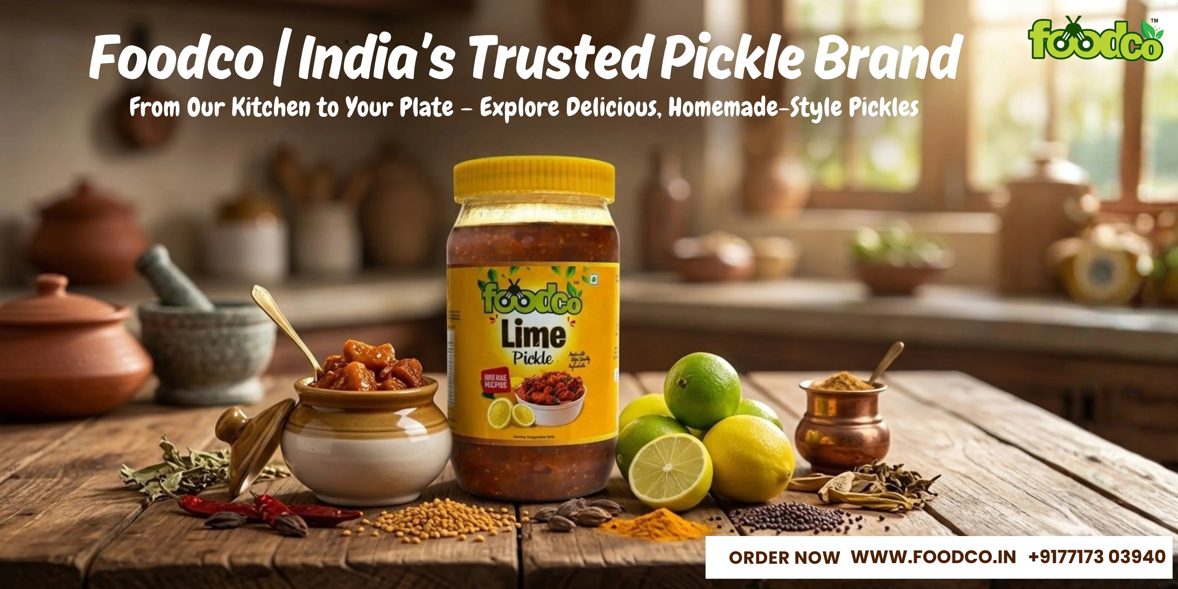 Best Lemon Pickle Seller and Manufacturer in Haryana | Foodco