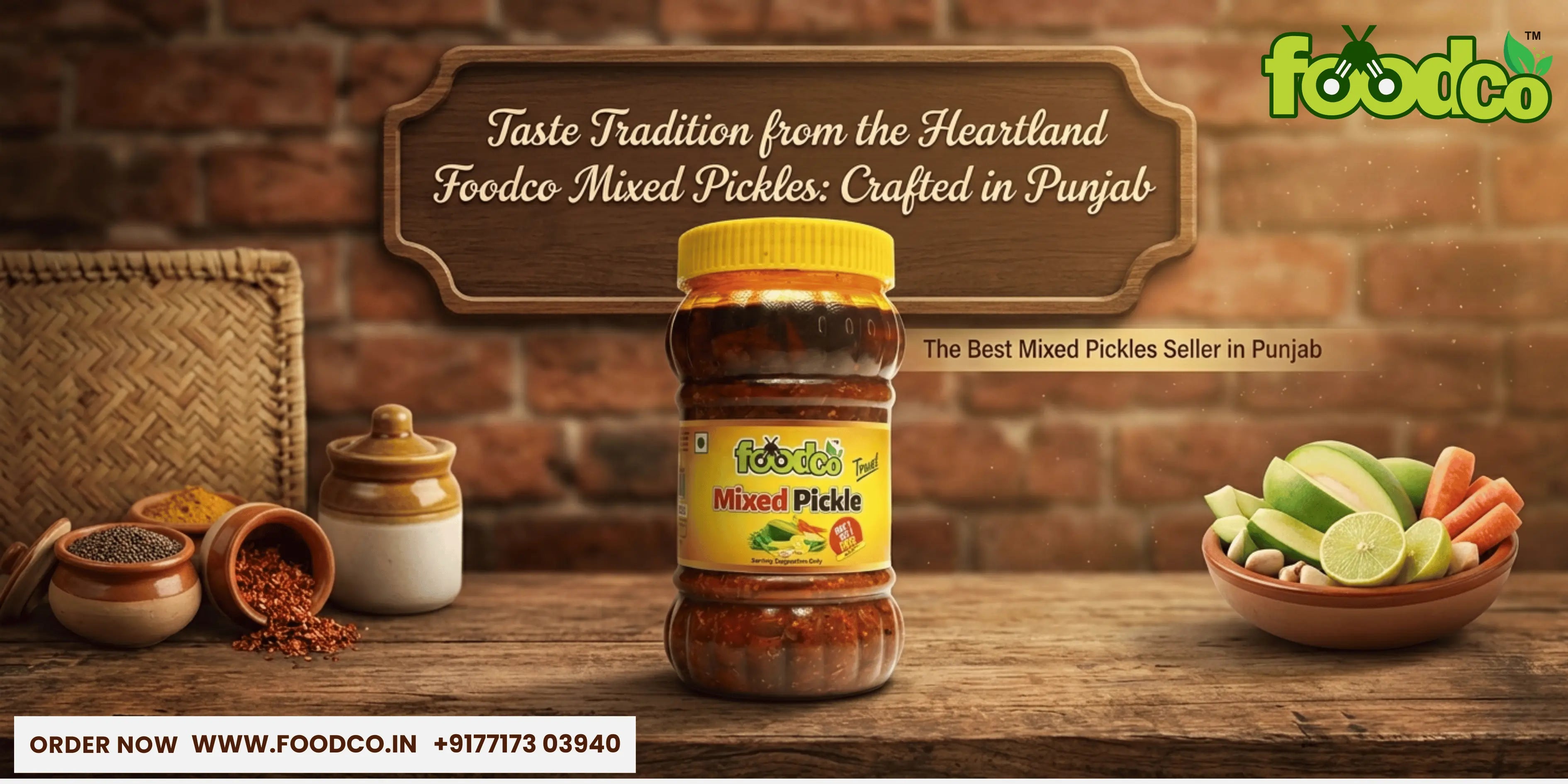Best Mixed Pickles Seller in Punjab – Taste Tradition with Foodco