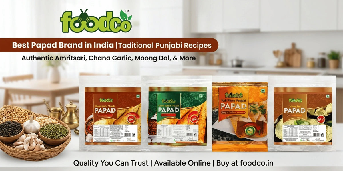 Best Papad Brand in India  FoodCo Papad