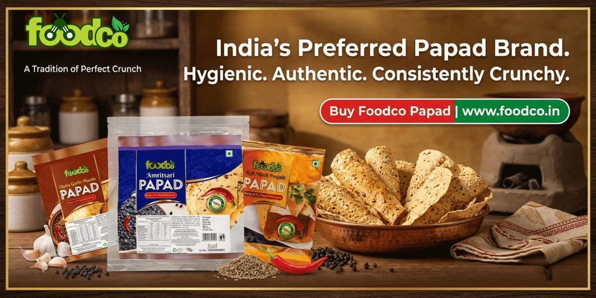 Best Papad Manufacturer in India | Foodco Papad