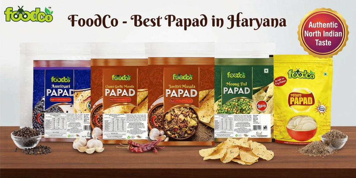 Best Papad Seller in Haryana | Buy FoodCo Papad Online 