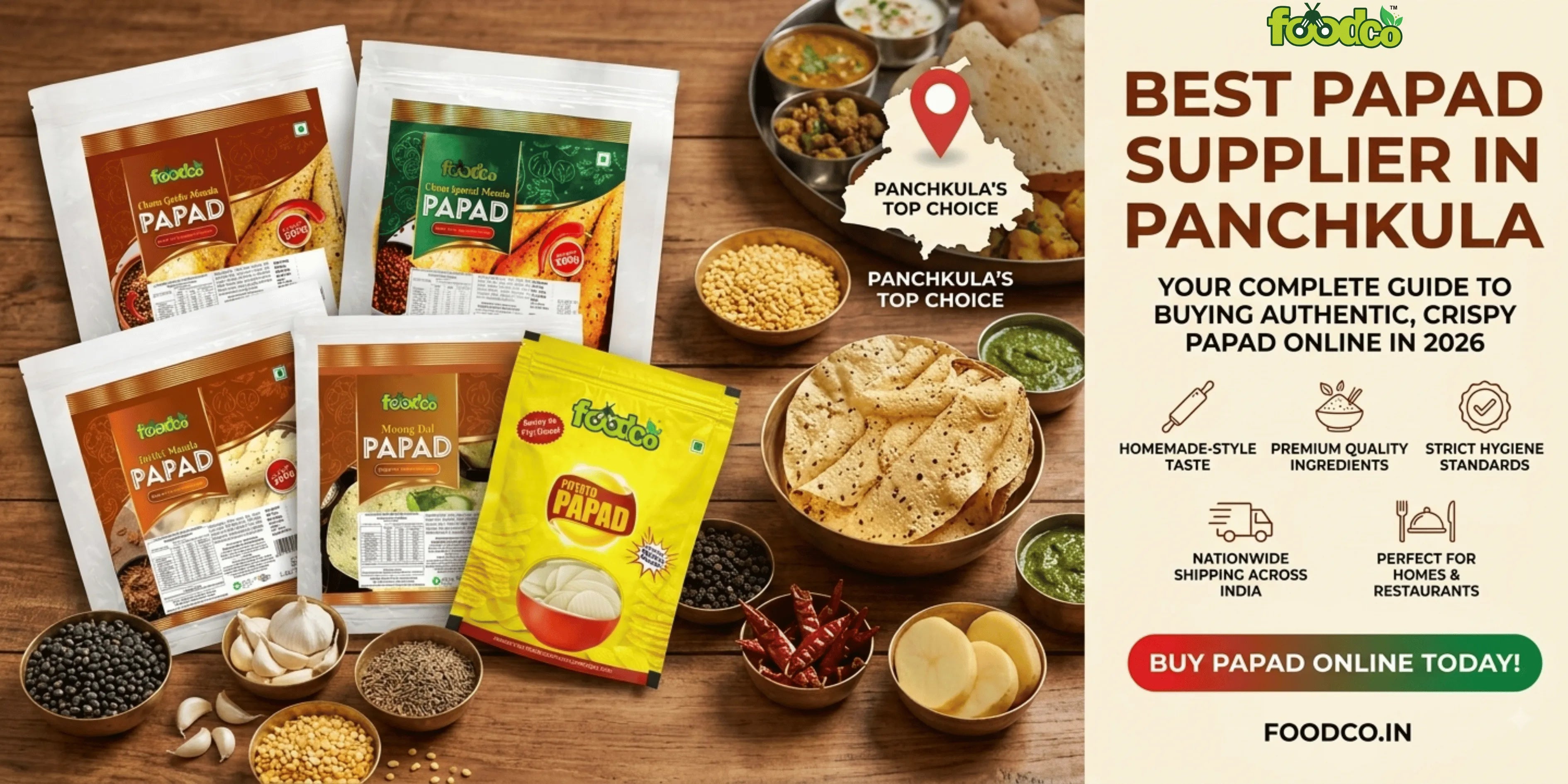 Best Papad Supplier in Panchkula  Buy Authentic Papad Online