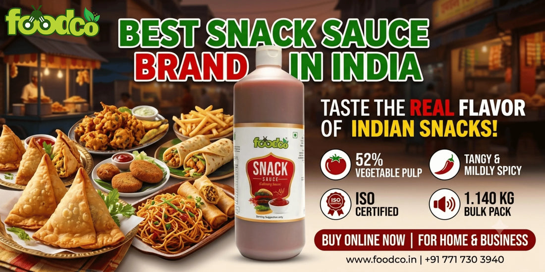 Best Snack Sauce Brand in India  | Foodco 