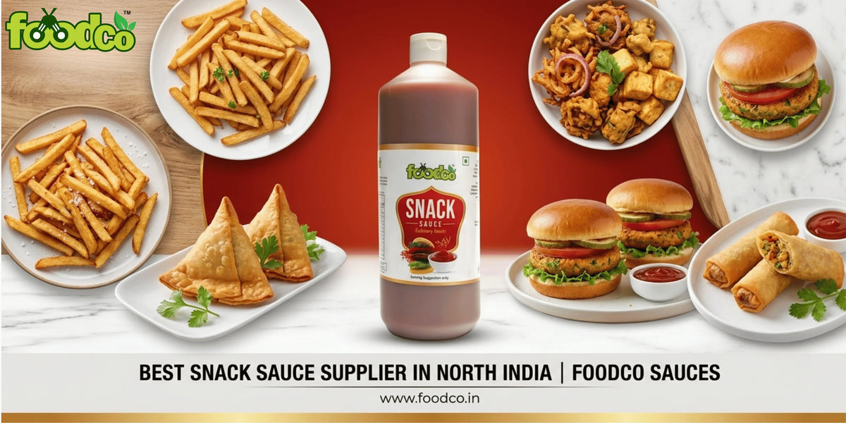 Best Snack Sauce Supplier in North India | Foodco Sauces
