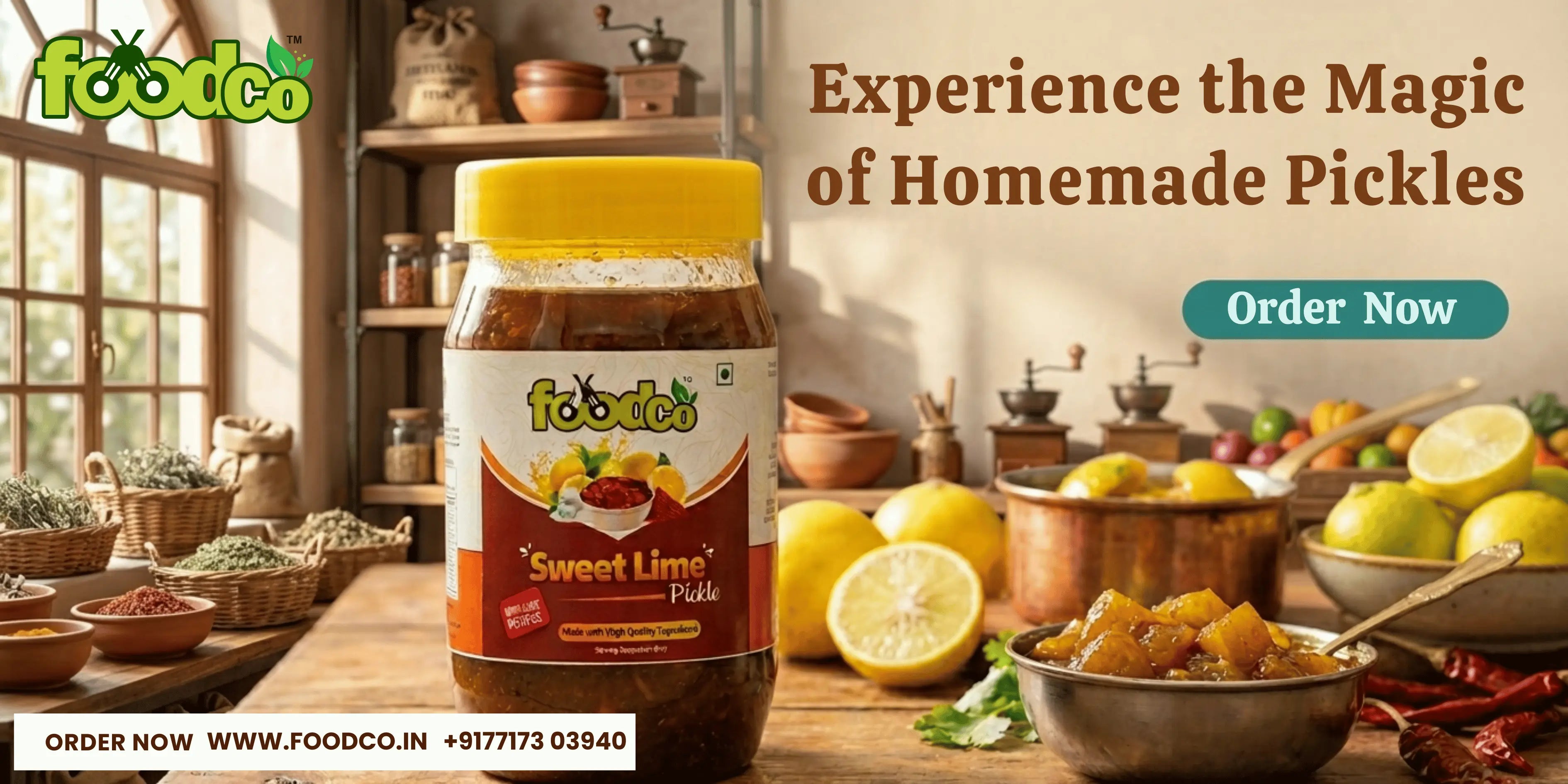 Best Sweet Lime Pickle Seller and Manufacturer in Punjab | Foodco