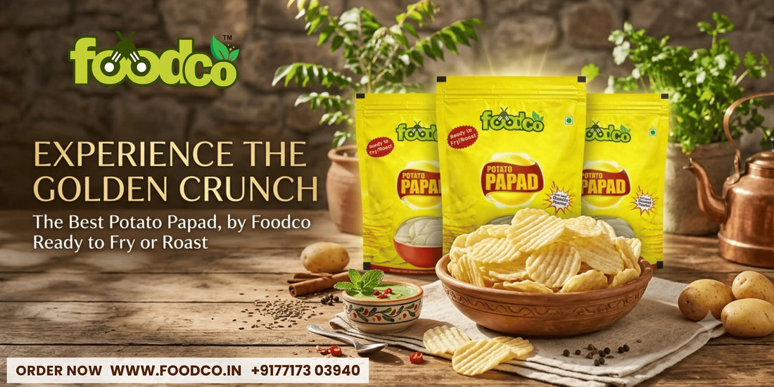 Buy Potato Papad Online India | Foodco Potato Papad