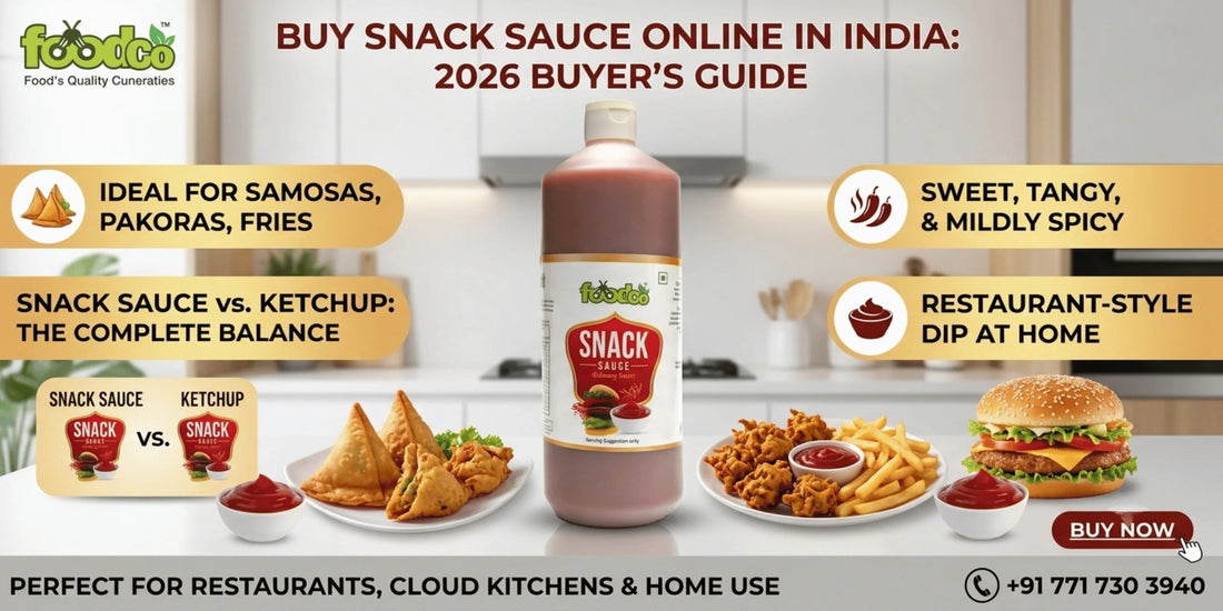 Buy Snack Sauce Online in India | Foodco 