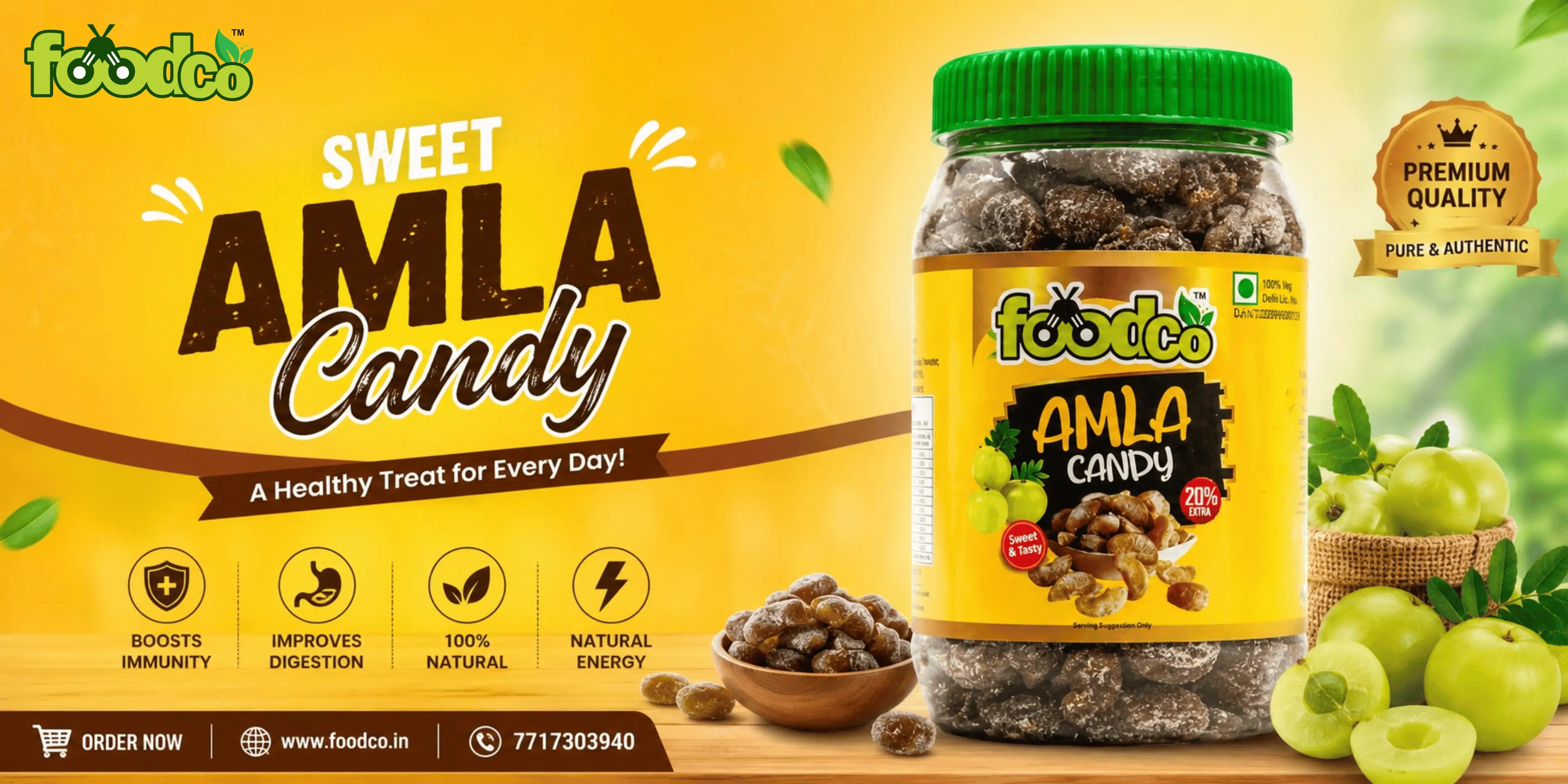 Buy sweet amla candy online at the best price in Chandigarh