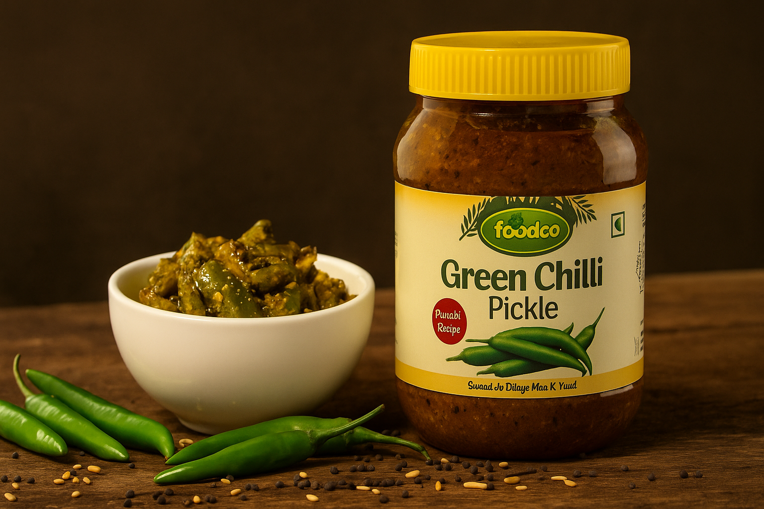 Green Chilli Pickle