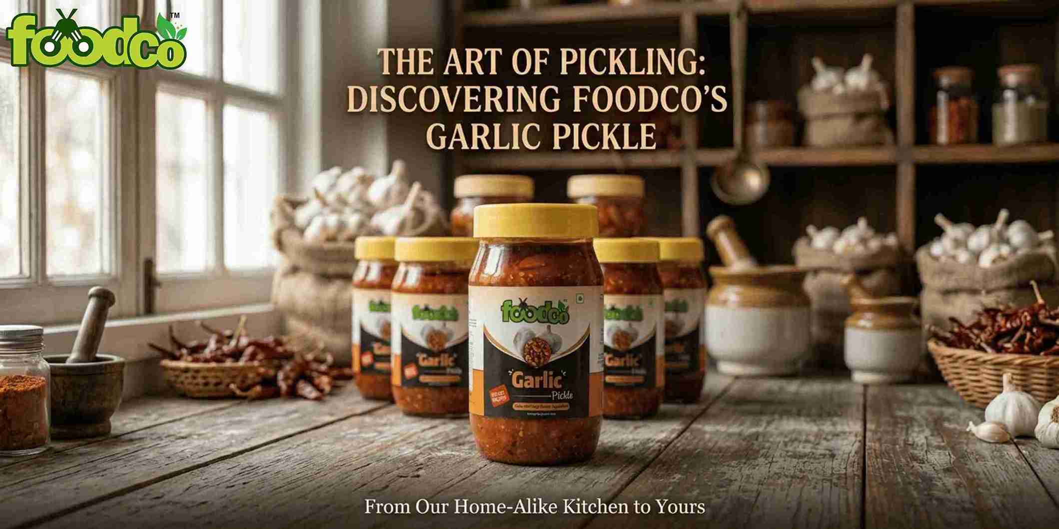 Garlic Pickle seller and Manufacturer Punjab | Foodco