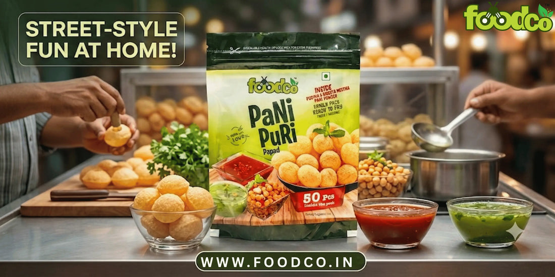 How to Make Pani Puri at Home Step-by-Step Recipe Guide | FOODCO
