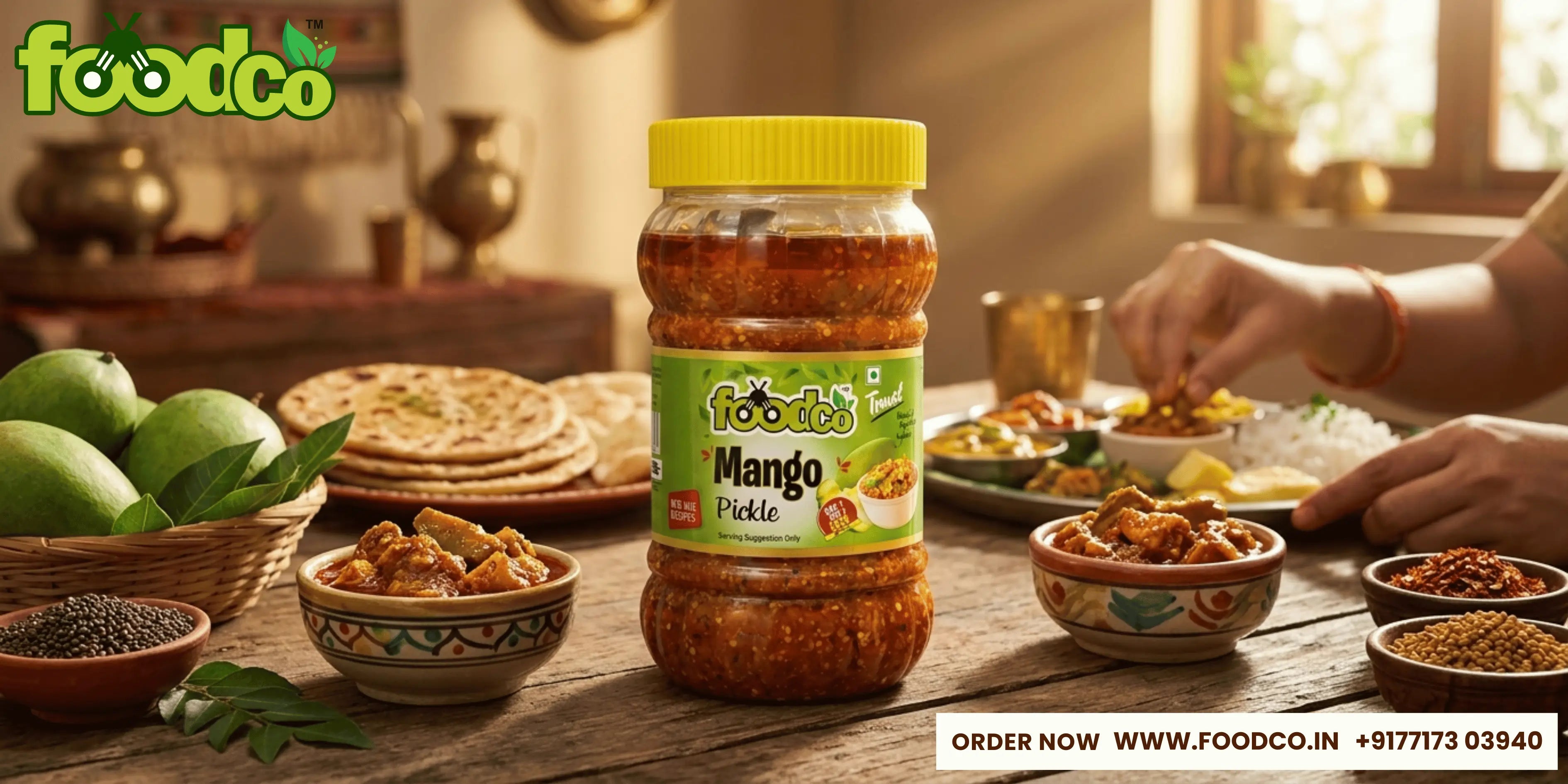 Mango Pickle Manufacturer in North India – Trusted Taste by Foodco
