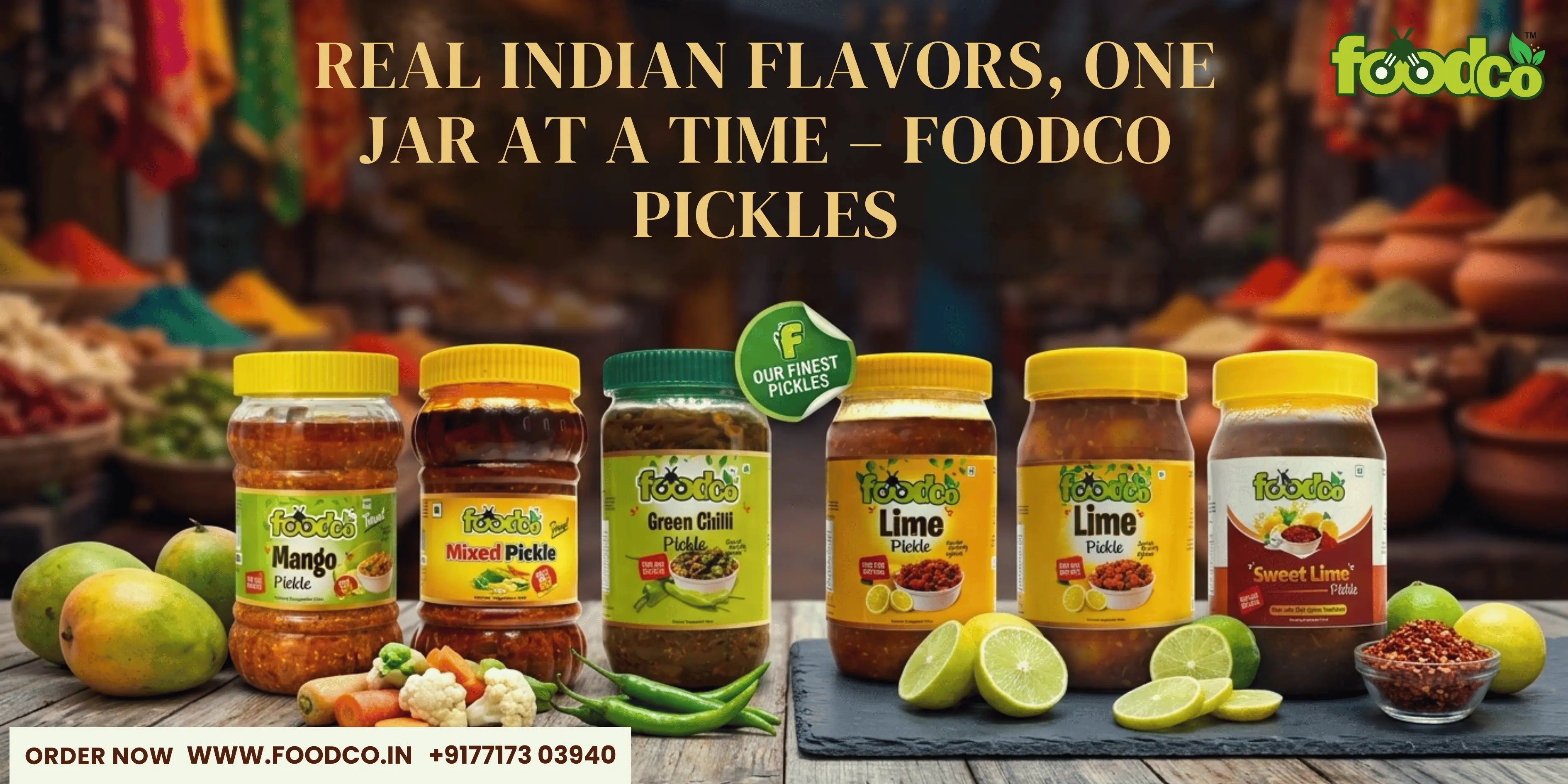 Pickle Manufacturer in Punjab | Authentic Taste by Foodco