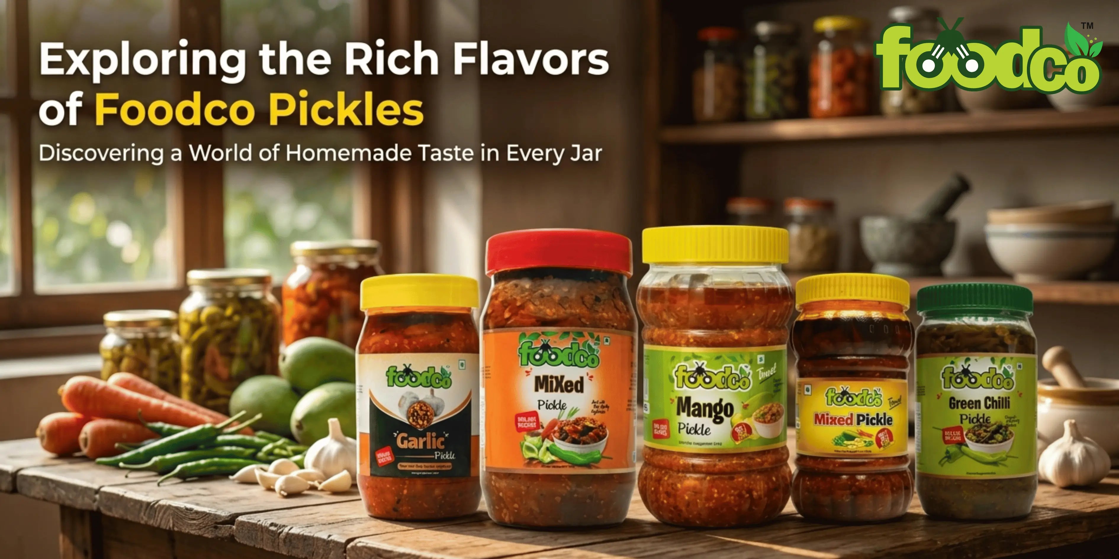 Pickle Manufacturers in Delhi: Find Real Flavor with Foodco