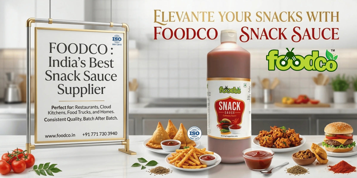 Snack Sauce Supplier in India | Buy Foodco Snack Sauce Online