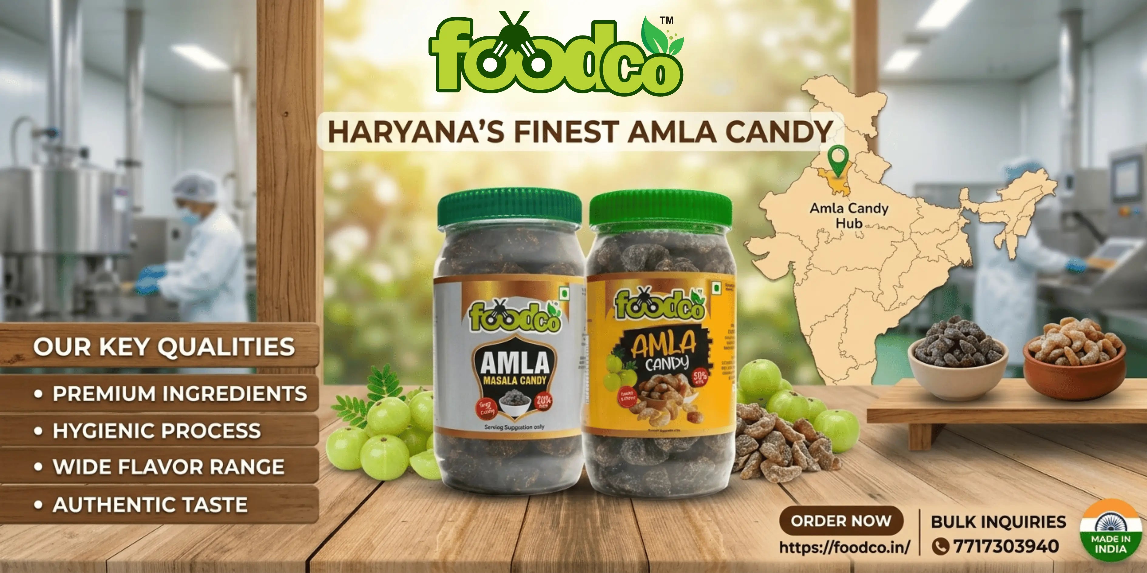 Top Amla Candy Manufacturers in Haryana | Foodco 