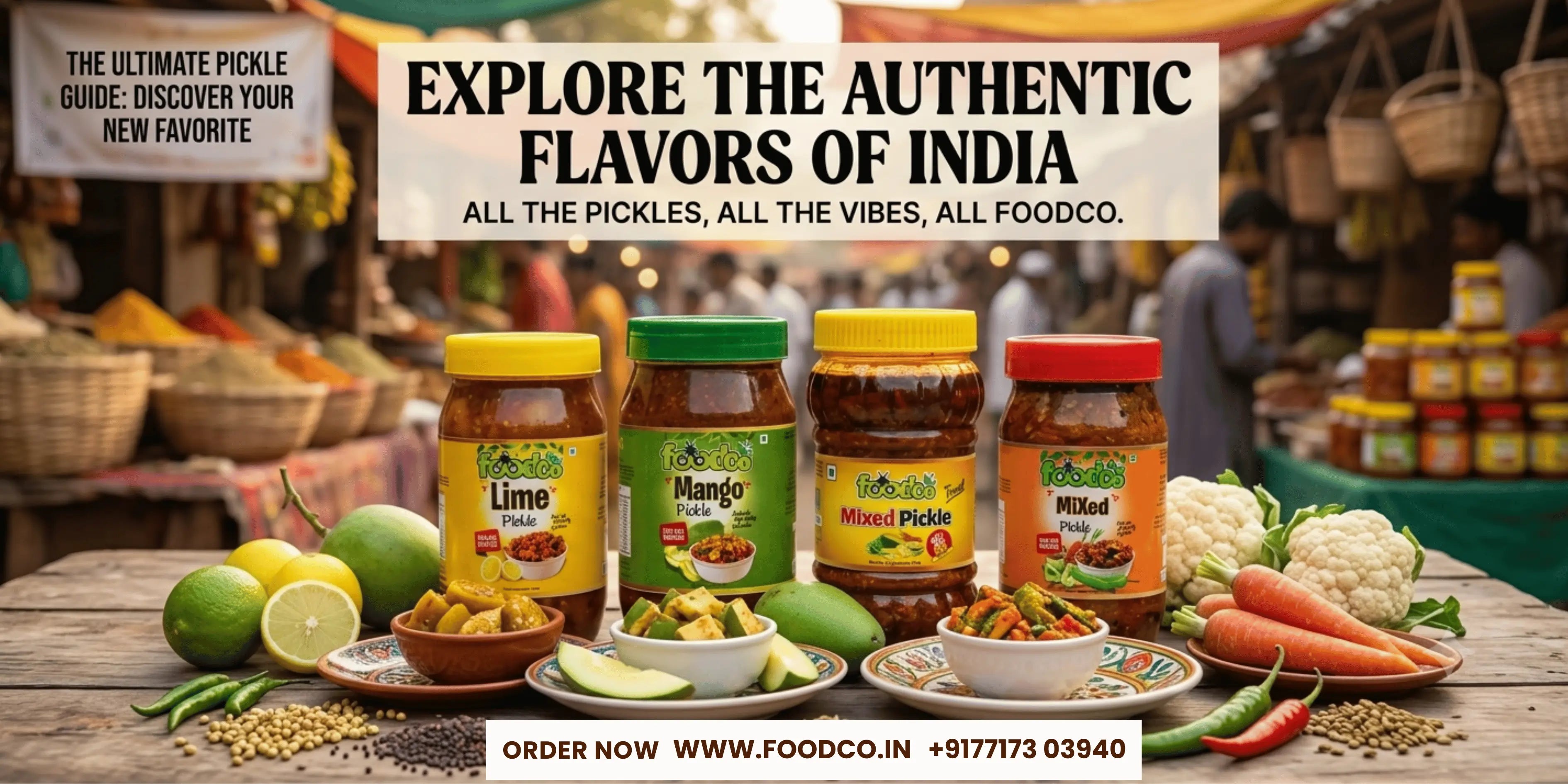 Top Pickle & Achar Wholesalers in Rajasthan | Foodco 