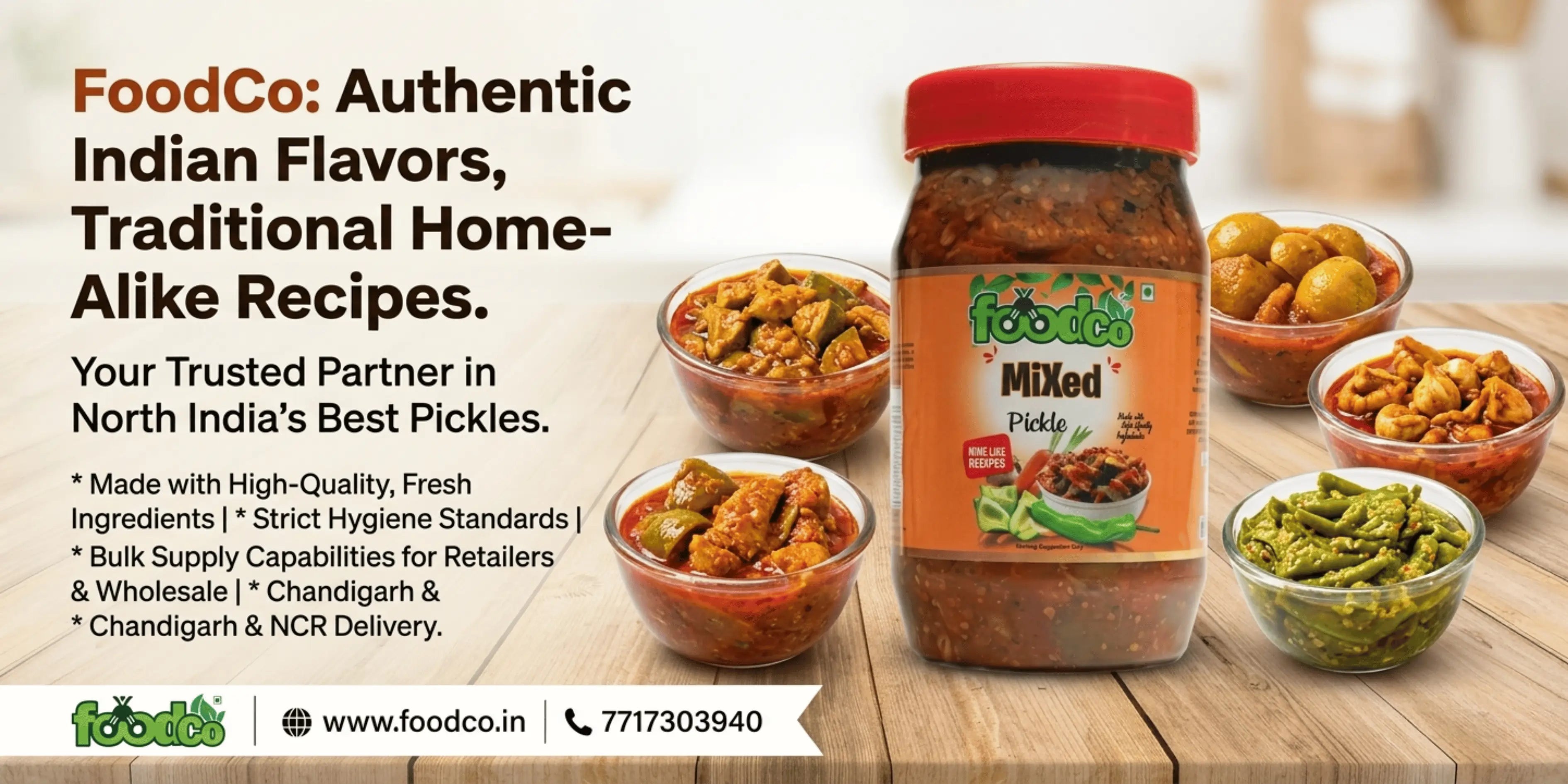 Top Pickles Manufacturers & Retailers Chandigarh 