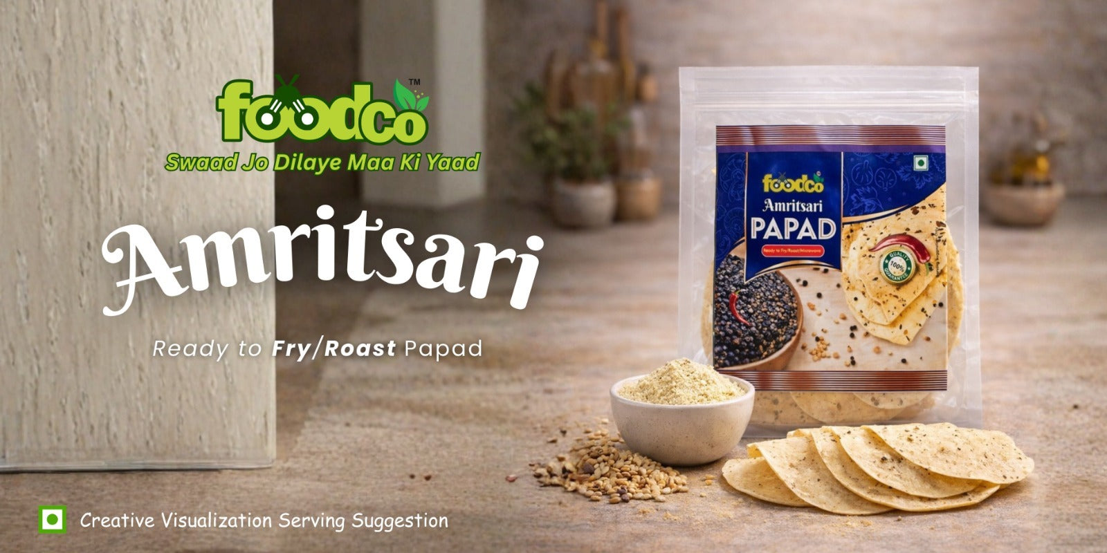 Best Papad Seller and Manufacturer Near Me | Foodco