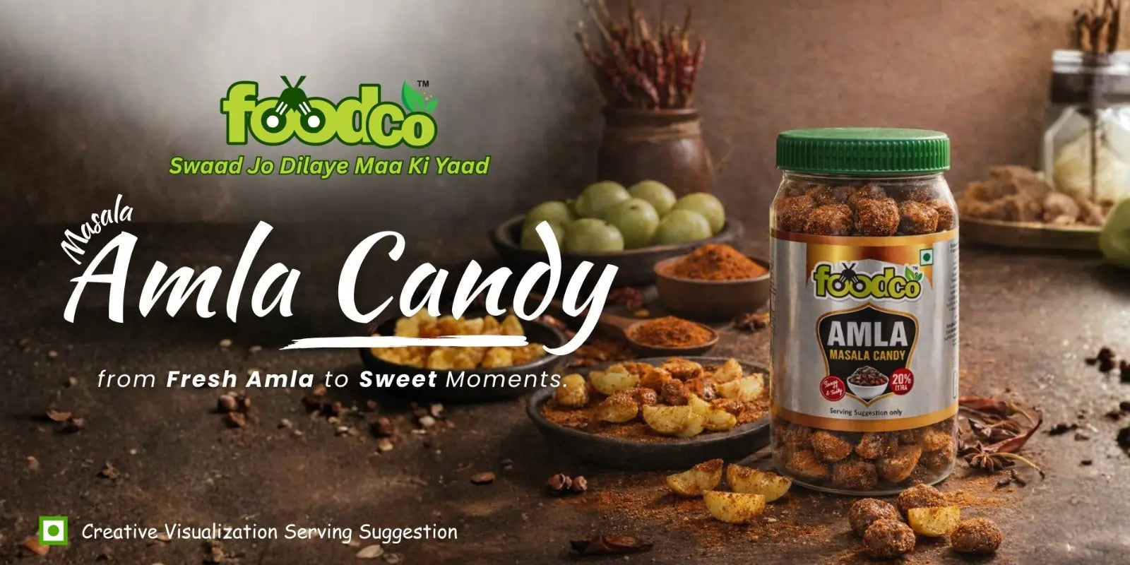 amla candy banner