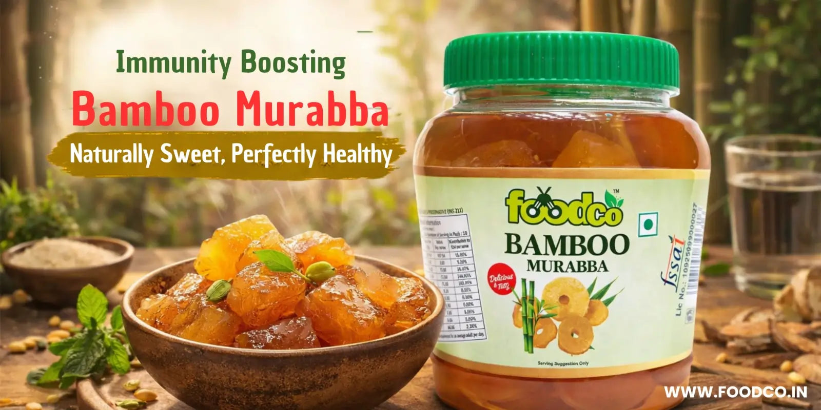 Buy Bamboo Murabba 1kg Online India – Natural & Homemade Goodness