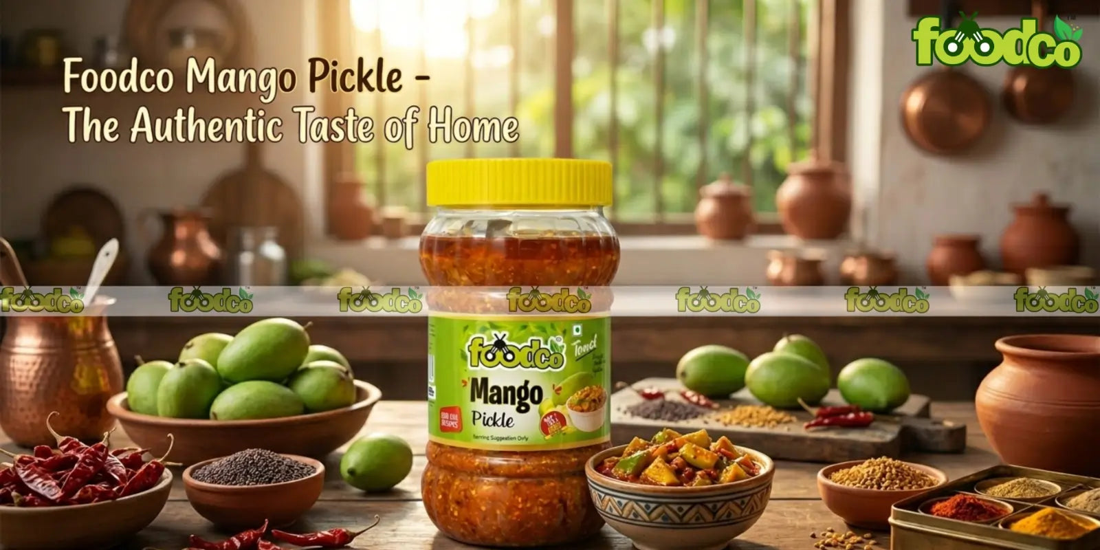 Homemade Mango Pickle | Aam Ka Achar – Taste of Tradition with Foodco