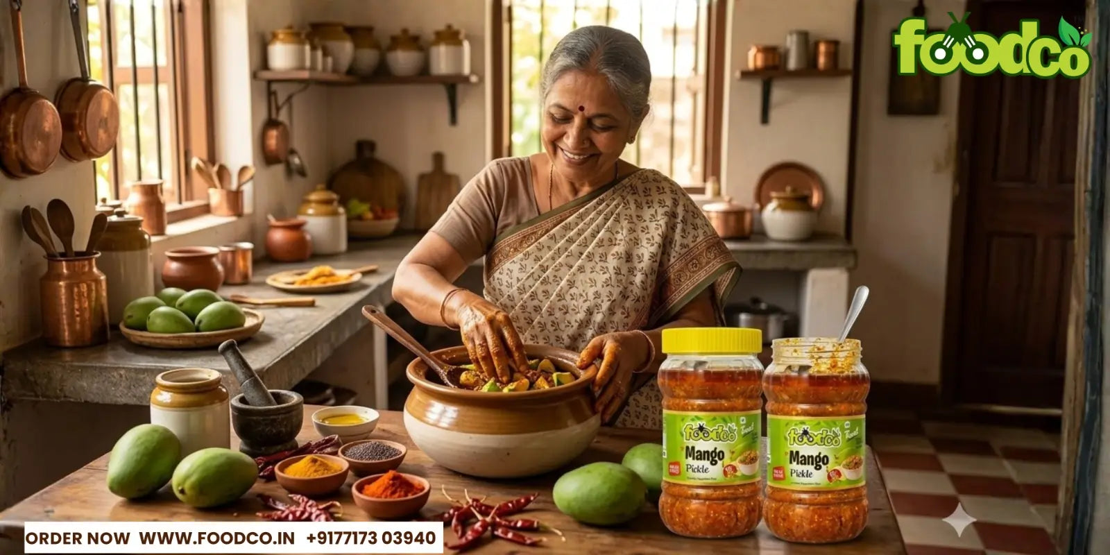 Order Homemade Mango Pickle Online in Chandigarh – Taste Tradition with Foodco