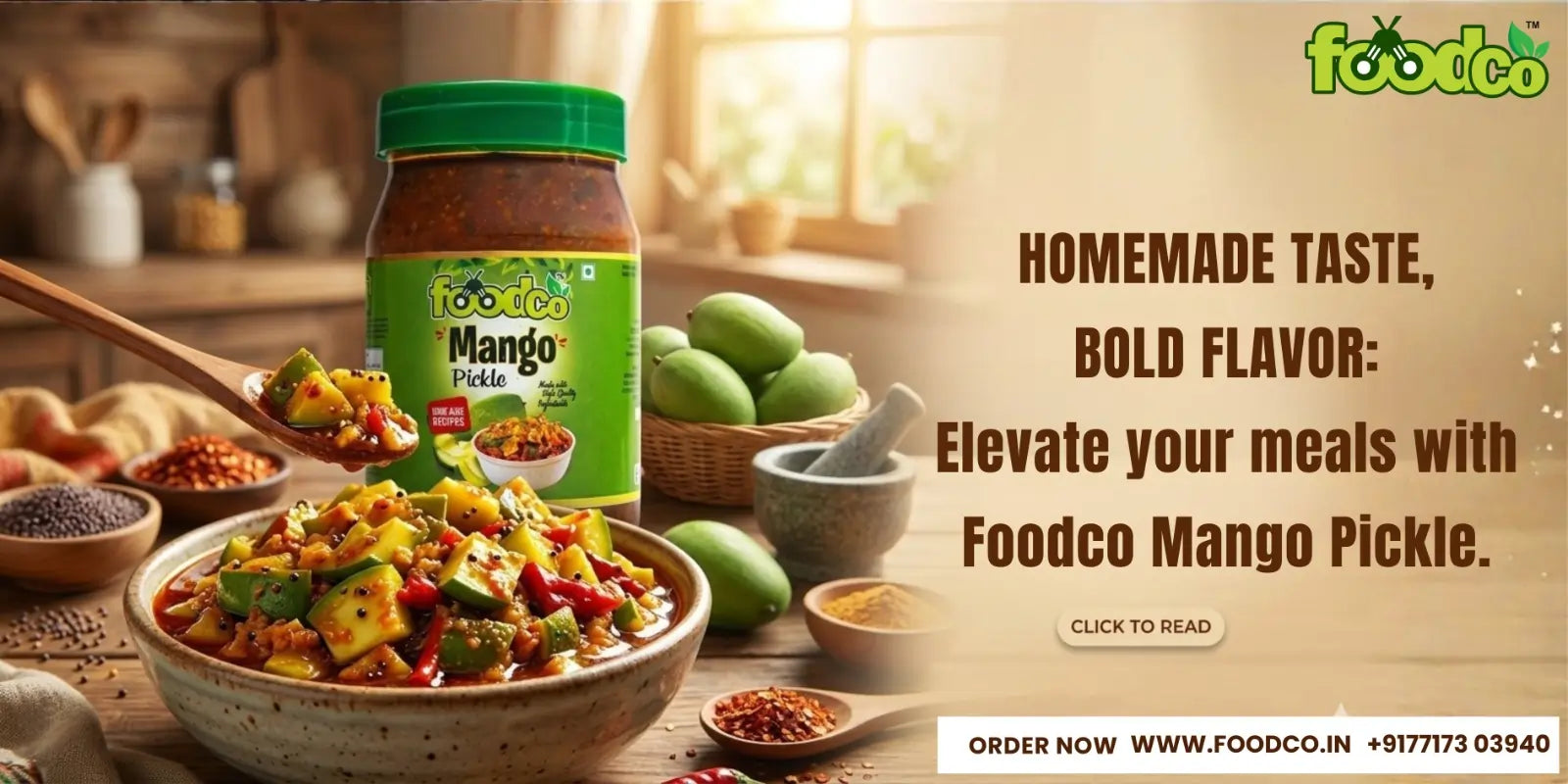 Best Mango Pickle Manufacturer in North India | Foodco