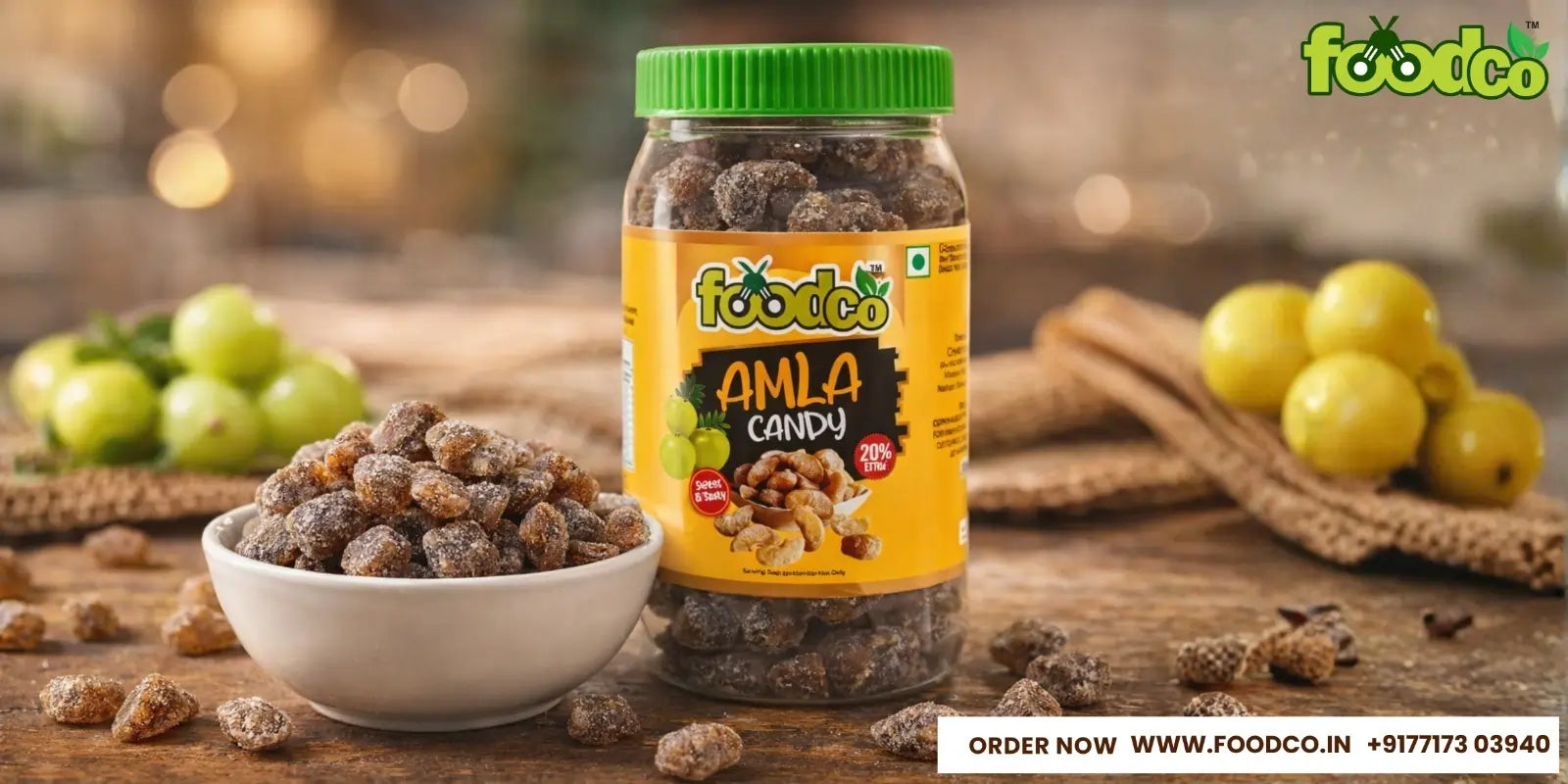  Best Amla Candy Seller and Manufacturer in Chandigarh | Foodco
