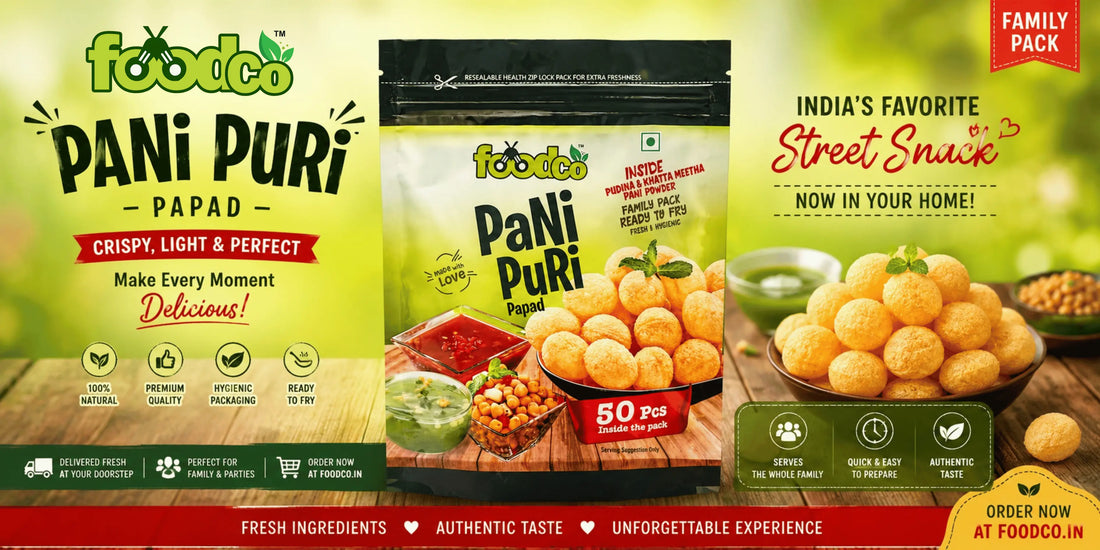 Where to Buy Pani Puri Online in India | Foodco