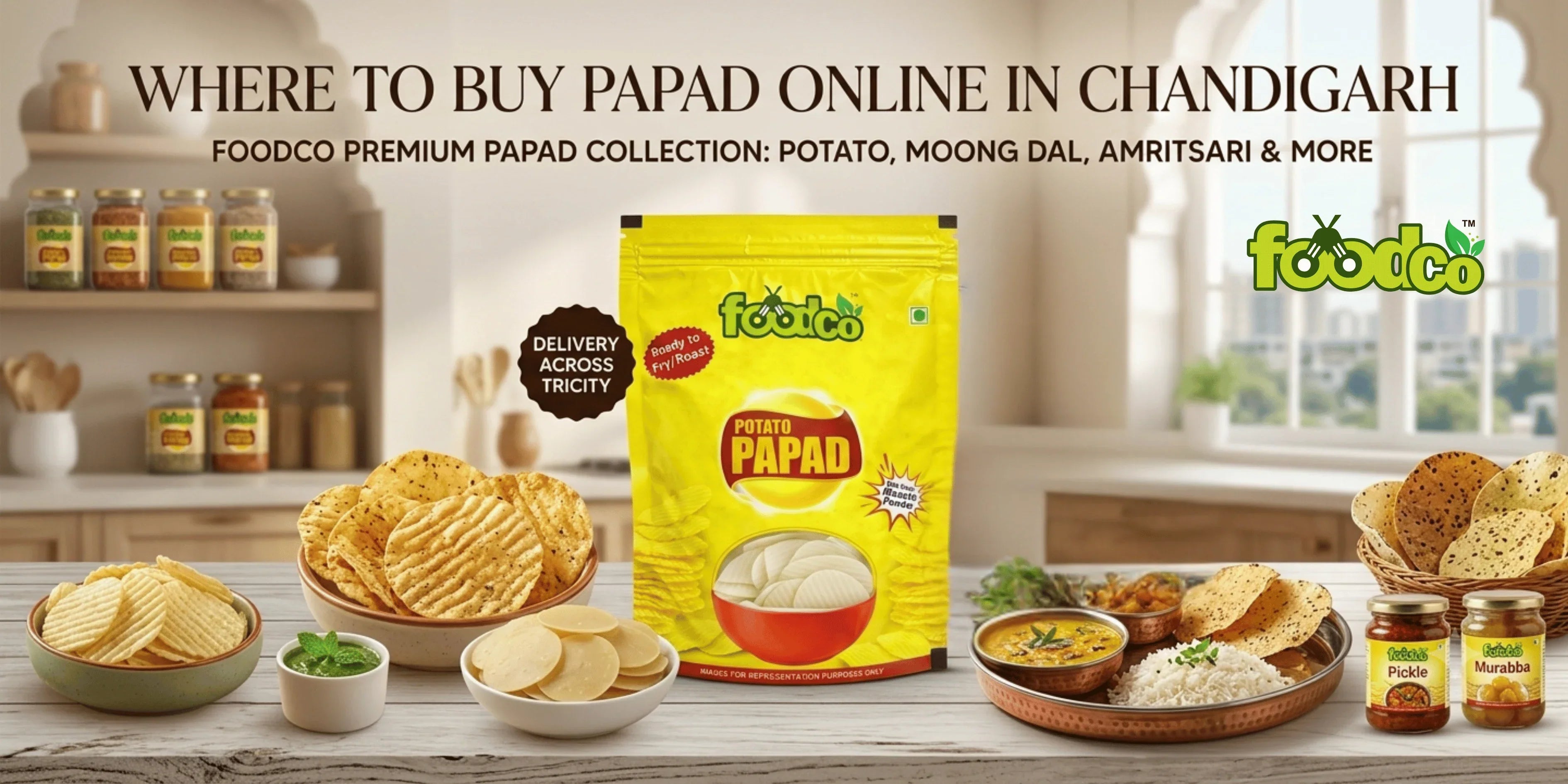 Where to Buy Papad Online in Chandigarh | Foodco