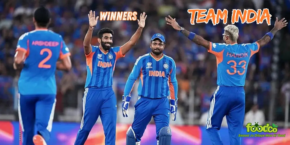 Congratulations Team India – A Celebration of Champions with Foodco