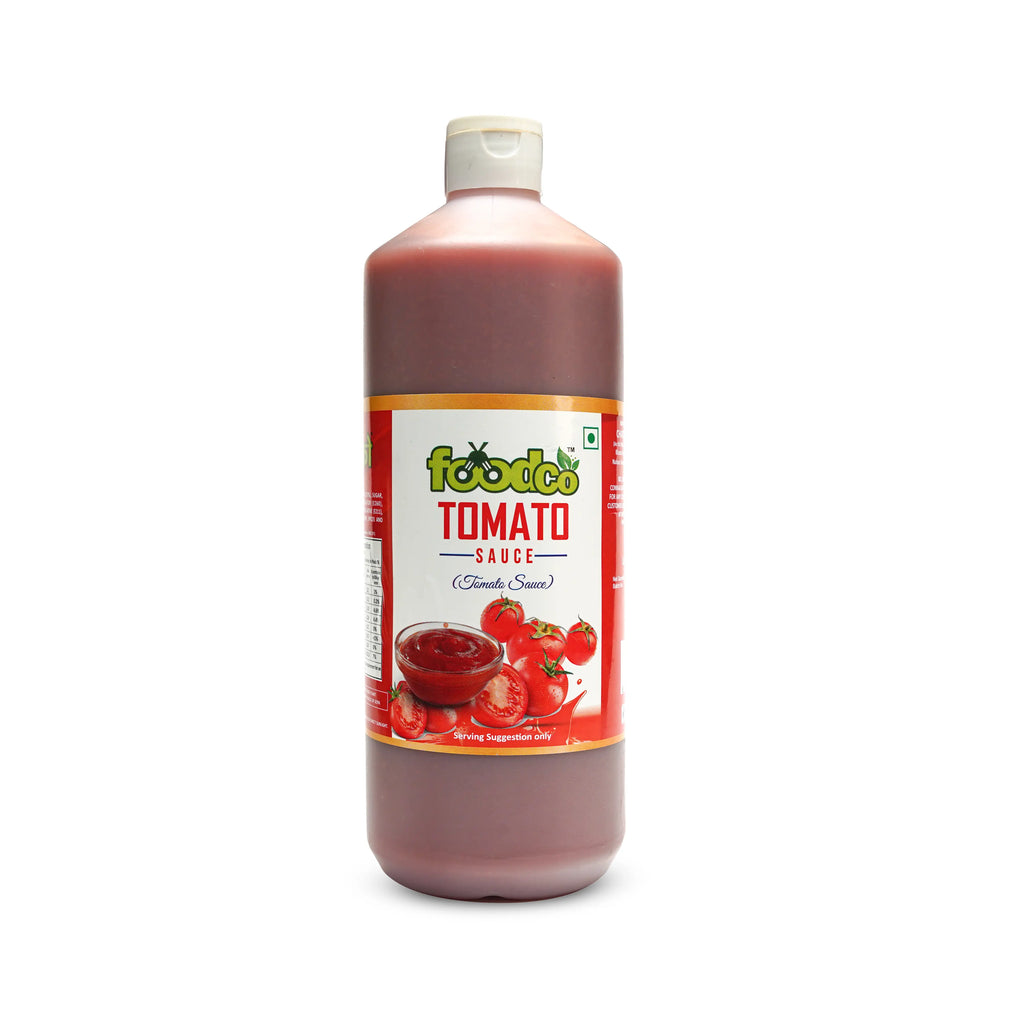 Bottle of tomato sauce